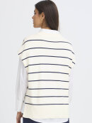 Fransa Vest - hvid/navy - Dame - Veste - FRANSA