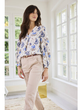 Fransa Bluse - off/print - Dame - Bluser - FRANSA