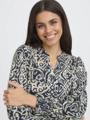 Fransa Kjole - off/navy - Mellemlange kjoler - FRANSA