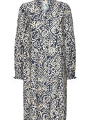 Fransa Kjole - off/navy - Mellemlange kjoler - FRANSA
