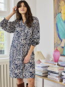 Fransa Kjole - off/navy - Mellemlange kjoler - FRANSA