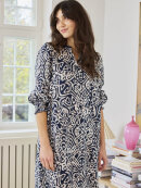 Fransa Kjole - off/navy - Mellemlange kjoler - FRANSA