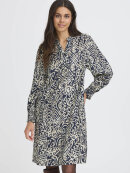 Fransa Kjole - off/navy - Mellemlange kjoler - FRANSA