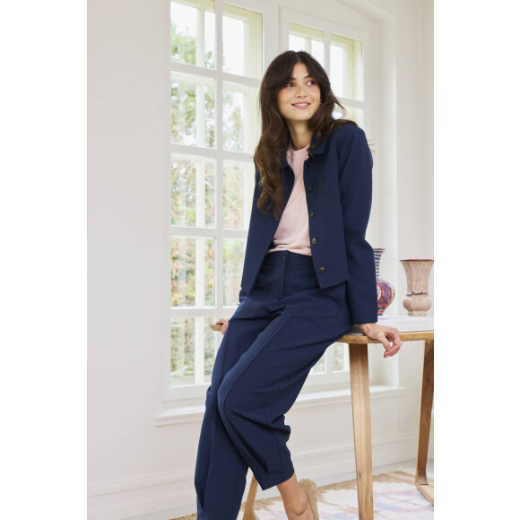 Fransa Blazer - Navy - Blazer til kvinder - FRANSA