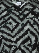 Zhenzi bluse - grøn mix - Overdele til Plus size - Zhenzi