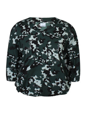 Zhenzi - Zhenzi bluse - grøn mix