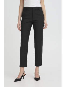 Pulz Buks Bindy Ankl - sort - Dame - Bukser  - PULZ Jeans