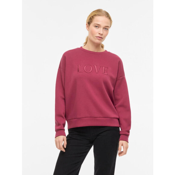 VILA - Vila Sweatshirt - Bordeaux