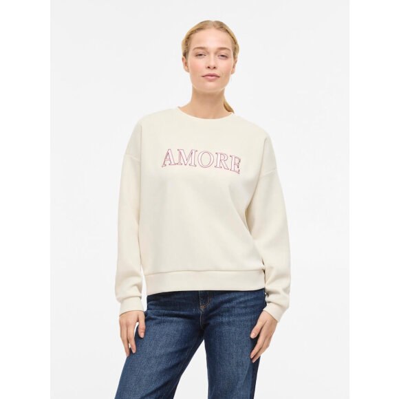 Vila Sweatshirt - off - Dame - Sweatshirts - VILA