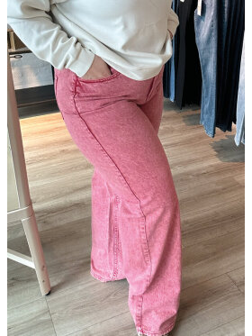 Vila Jeans - Jazzy rød - Dame - Jeans - VILA