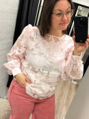 Vila Bluse - lyserød - Dame - Bluser - VILA