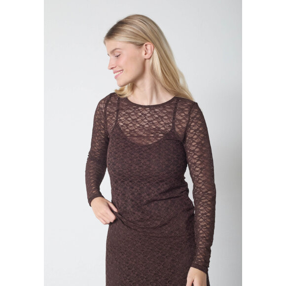 Sisters Point - Sisters Point Bluse - Brun