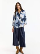 In Front Bluse - Blå stribet - Dame - Bluser - IN FRONT