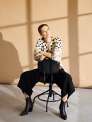 In Front Bluse - cream/prikker - Dame - Bluser - IN FRONT In Front Bluse - cream/prikker - Dame - Bluser - IN FRONT