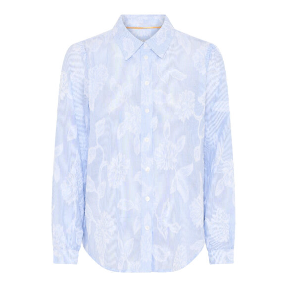 Soulmate skjorte - Lyseblå - Dame - Bluser - Soulmate