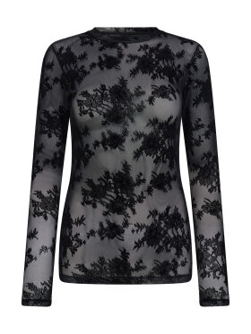 Hype The Detail  - Hype The Detail Bluse Mesh blonde - sort