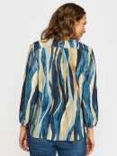 2-Biz - 2-Biz bluse blå/sand mix