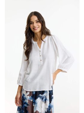 IN FRONT - In Front Bluse - Hvid IN FRONT - In Front Bluse - Hvid