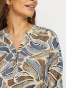 2-Biz - 2-Biz bluse blå/sand mix