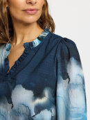 2-Biz bluse - blå mix - Dame - Bluser - 2-Biz