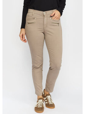 2-Biz bukser mørk sand - Dame - Bukser  - 2-Biz