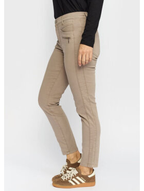 2-Biz bukser mørk sand - Dame - Bukser  - 2-Biz