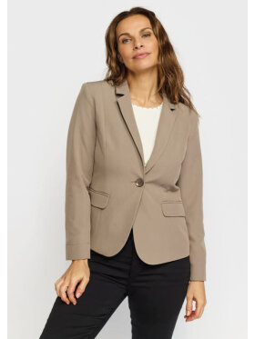 2-Biz - 2-Biz Blazer - mørk sand