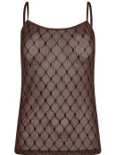 Hype The Detail Top - brun - Toppe til dame - Sommertoppe mm. - Hype The Detail 