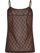 Hype The Detail Top - brun - Toppe til dame - Sommertoppe mm. - Hype The Detail 