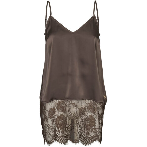 Prepair Top - Brun/Lace - Toppe til dame - Sommertoppe mm. - PREPAIR