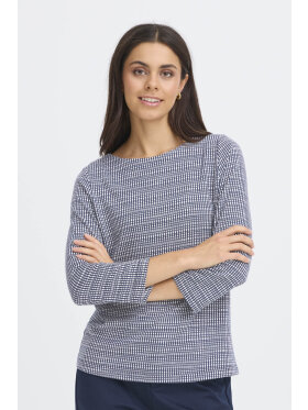 FRANSA - Fransa Bluse - off/navy FRANSA - Fransa Bluse - off/navy