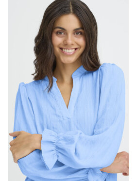 FRANSA - Fransa Bluse - lysblå