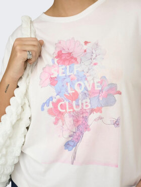 ONLY CarmaKoma - Only Carmakoma t-shirt - rosa print