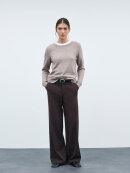 Vila Buks HW Wide - Coffee Bean - Dame - Bukser  - VILA