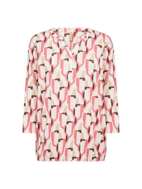 Soyaconcept  - Soyaconcept Bluse - Lyserød/Sand