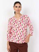 Soyaconcept Bluse - Lyserød/Sand - Dame - Bluser - Soyaconcept 