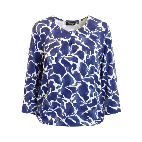 Signature Bluse - Mørkeblå - Dame - Bluser - Signature Signature Bluse - Mørkeblå - Dame - Bluser - Signature