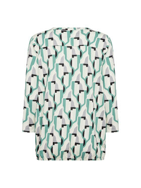 Soyaconcept Bluse - Grøn/Grå - Dame - Bluser - Soyaconcept 
