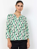 Soyaconcept Bluse - Grøn/Grå - Dame - Bluser - Soyaconcept 