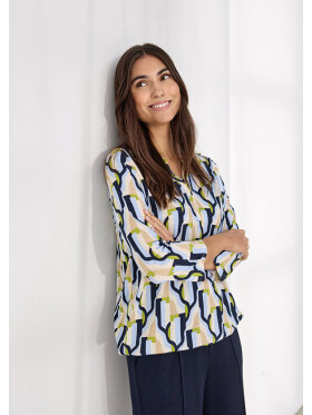 Soyaconcept - Soyaconcept Bluse - Blå/Grøn Soyaconcept - Soyaconcept Bluse - Blå/Grøn