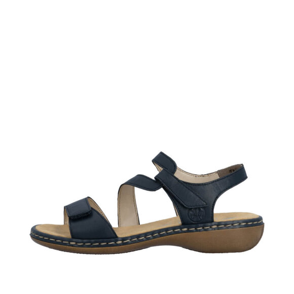 Rieker sandal - blå - Dame - Sandaler - Rieker Rieker sandal - blå - Dame - Sandaler - Rieker