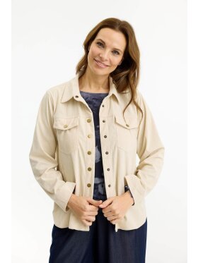 In Front Skjorte - Cream - Skjorter til kvinder - IN FRONT