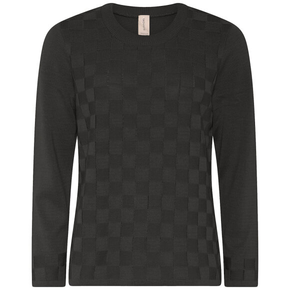 Skovhuus strik - grå - Lækre striktrøjer til kvinder - Skovhuus