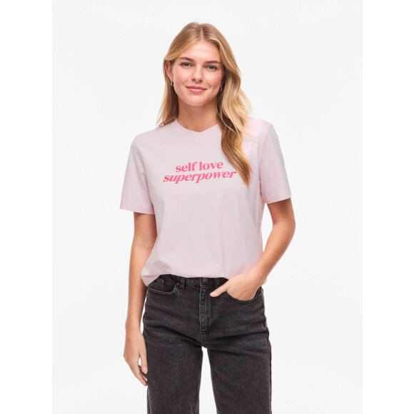 Vila T-shirt - Rose - Dame - T-shirts - VILA