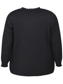 Zhenzi cardigan - sort - Overdele til Plus size - Zhenzi Zhenzi cardigan - sort - Overdele til Plus size - Zhenzi