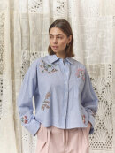 Love & Divine Skjorte - Stribet/brodering  - Skjorter til kvinder - love & divine