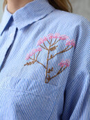 Love & Divine Skjorte - Stribet/brodering  - Skjorter til kvinder - love & divine