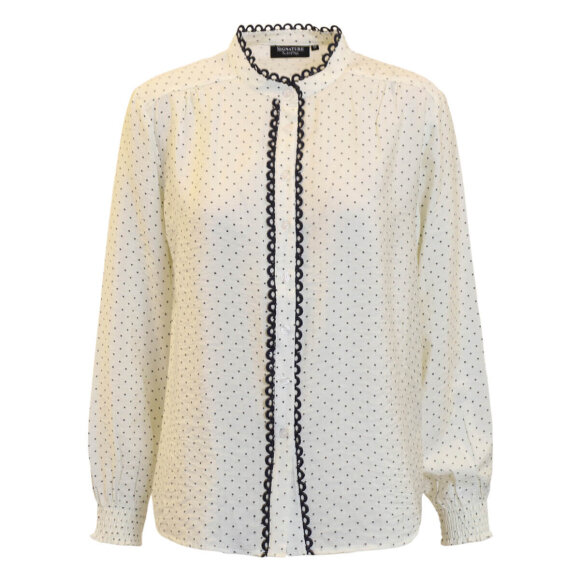 Signature Skjorte - Prikket - Skjorter til kvinder - Signature