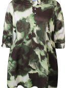 Zhenzi kjole - grøn mix - Kjoler til plus size kvinder - Zhenzi Zhenzi kjole - grøn mix - Kjoler til plus size kvinder - Zhenzi