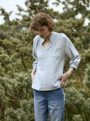 Pulz Bluse - Lyseblå - Dame - Bluser - PULZ Jeans